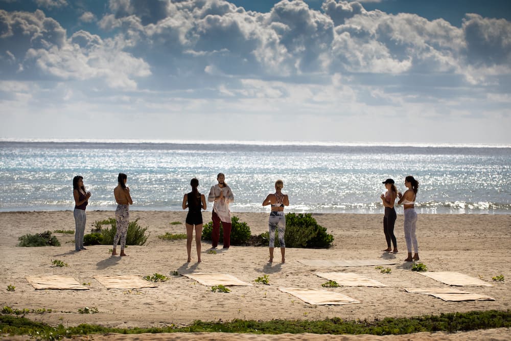 Palmaia Yoga on Beach